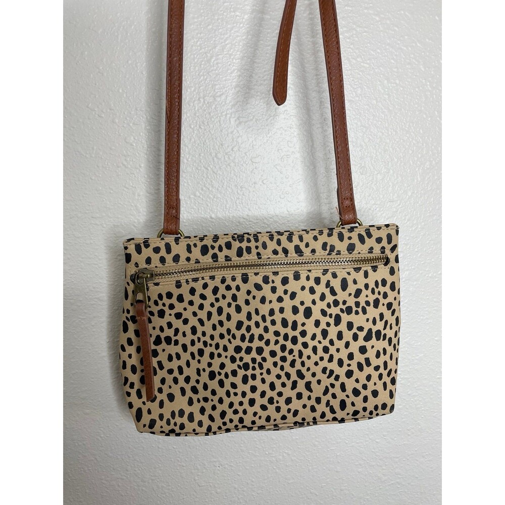 Universal Thread Leopard Print Crossbody Bag Adju… - image 2